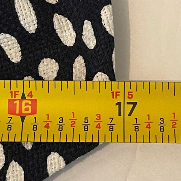 J Crew Black White Polka Dot Fitted 100% Cotton Career Office Dress NWOT Size 4 - Picture 12 of 15